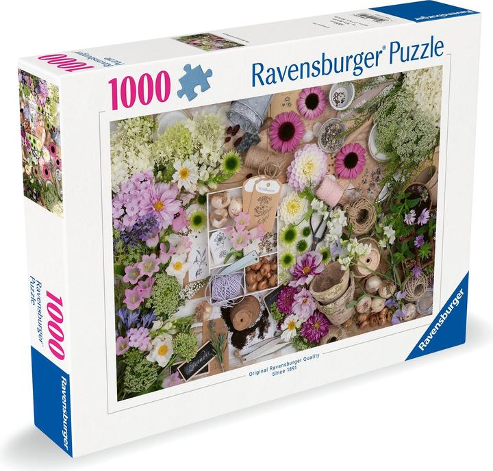 Image du produit Ravensburger Prachtvolle Blumenliebe (1000 pièces)