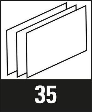 Actual product image Soennecken Suspension basket translucent black for 35 suspension files A4 (A4)