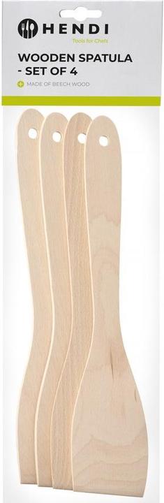 Produktbild Hendi Holzspatel – 4er-Set 4 Stk.