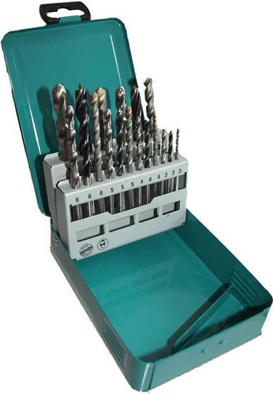 Produktbild Makita Universal-Bohrersortiment 18 St. (10 mm, 3 mm, 4 mm, 5 mm, 6 mm, 8 mm)