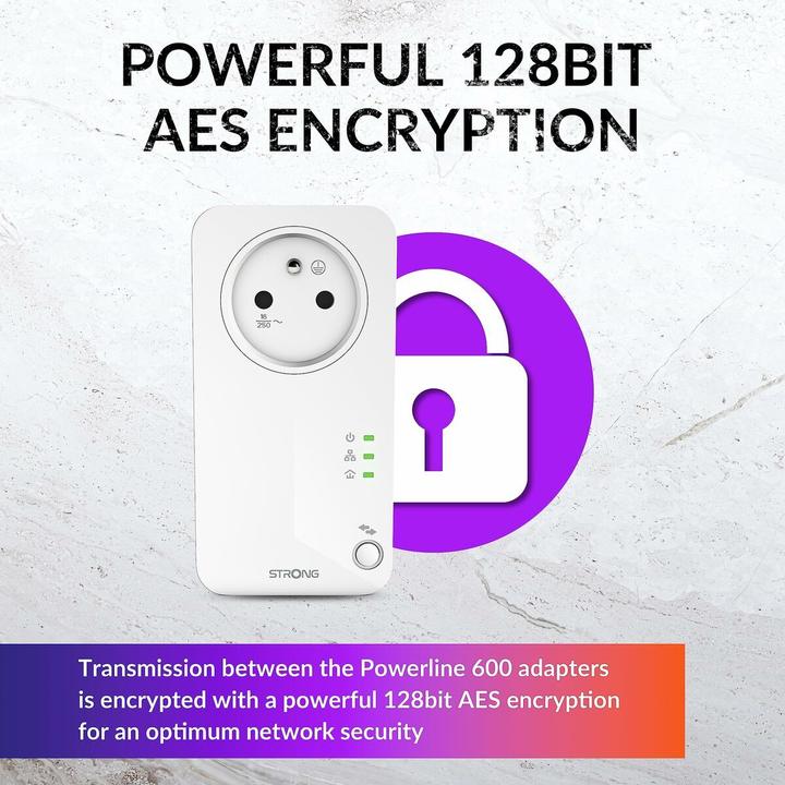 Immagine prodotto Strong PL600TRIEUV2 PL600TRIFR (600 Mbit/s)