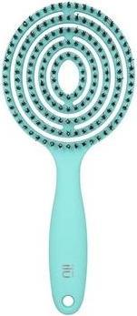 Actual product image Tools for Beauty T4B ILU LOLLIPOP CANDY Detangling Hairbrush for Wet and Dry Hair with Durable Vegan Bristles - Ocean