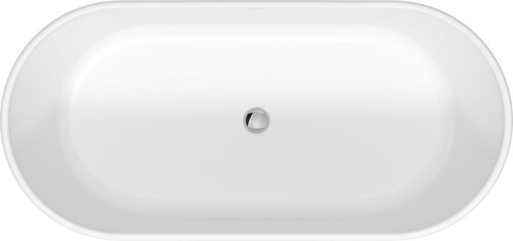 Produktbild Duravit Badewanne D-NEO 1600x750 freist 2 RS ohne Überlauf weiss