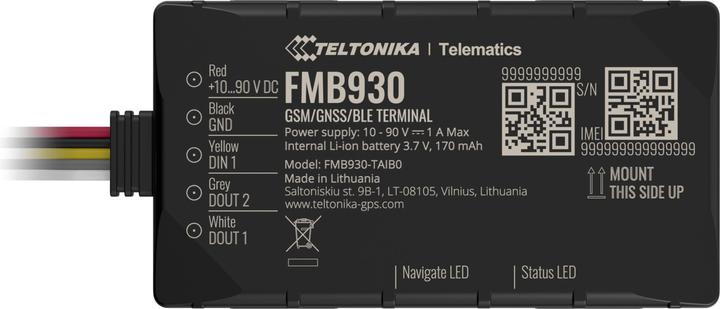 Actual product image Teltonika Telematics FMB930 Basic Tracker