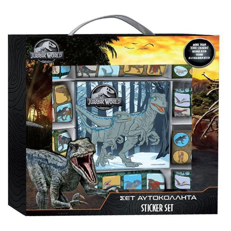 Diakakis, Stickers, Jurassic World Stickerset, 1000 Stuks.