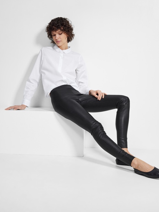 Produktbild Selected Femme Dehnbare Lamm- Lederhose (34)