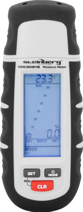 Actual product image Steinberg Moisture Meter - 1 - 75 % - Hammer electrode - Case