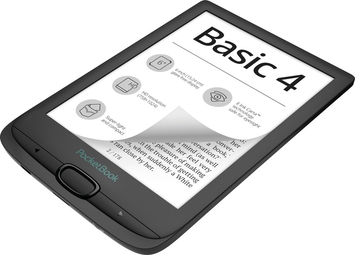 Actual product image PocketBook Basic 4 (5.98", Black)