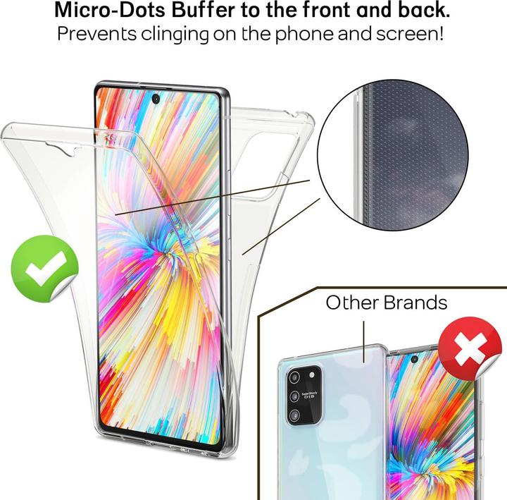 Actual product image Nalia 360° mobile phone cover (Samsung Galaxy A51)