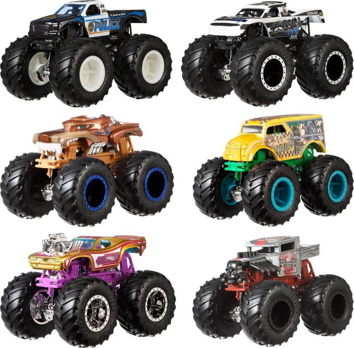 Actual product image Hot Wheels Monster trucks, Die-Cast
