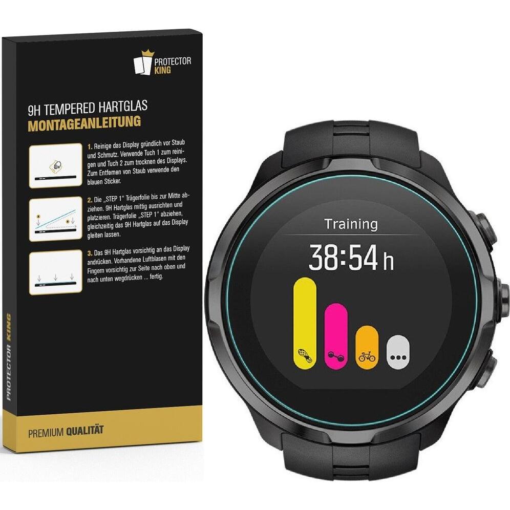 Thumbnail - Protectorking 1x echtes Tempered 9H Panzerhartglas 3D KLAR, Smartwatch Schutzfolie, Transparent