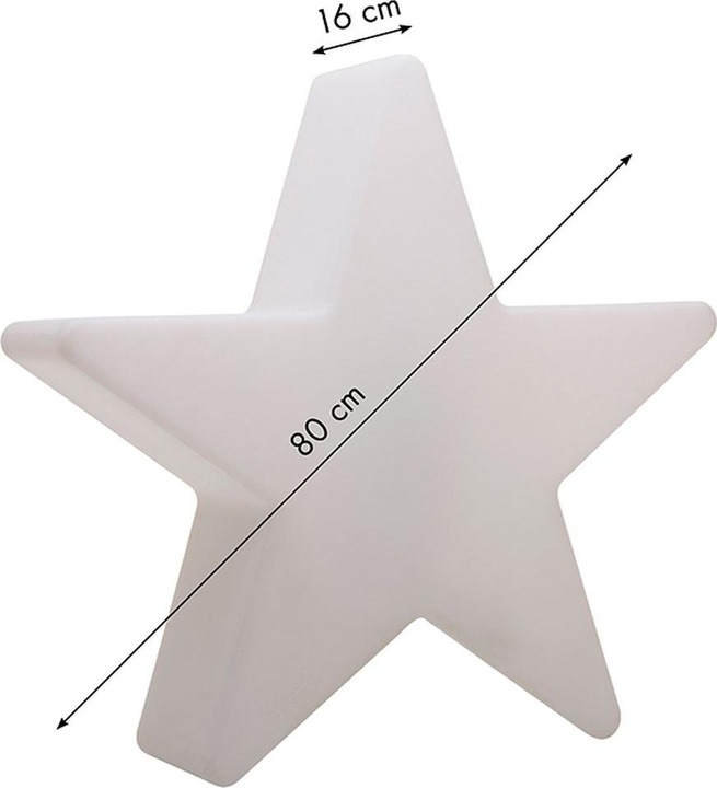 Immagine prodotto 8 seasons design Stella splendente (800 lm, E27, IP44)