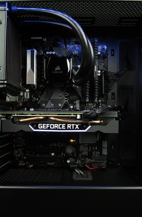 Produktbild Mifcom Tempest RTX2060S Core i7 (Intel Core i7-9700, 16 GB, 1000 GB, GeForce RTX 2060 Super)