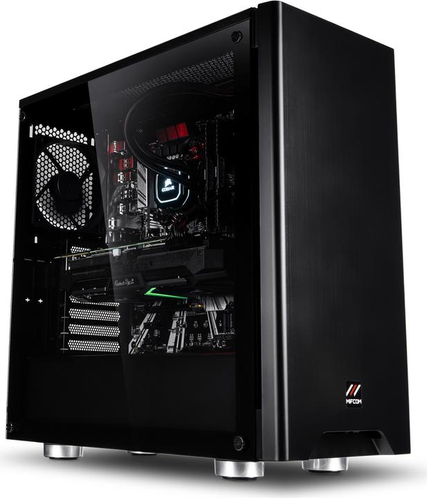 Produktbild Mifcom Savage RTX2080S Core i7 (Intel Core i7-9700K, 16 GB, 500 GB, GeForce RTX 2080 Super)