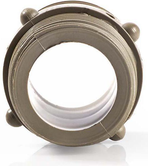 Produktbild Nedis Schlauchverbinder | 3/4" | 3/4" | Kunststoff | Grau