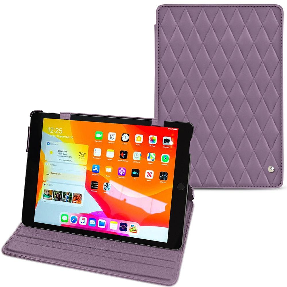 Thumbnail - Noreve Lederschutzhülle horizontal (iPad 10.2 2019), Tablet Hülle, Violett