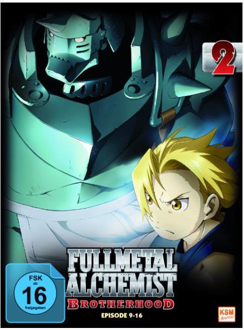 Image du produit Fullmetal Alchemist : Brotherhood Volume 2 (DVD, 2009, Allemand, Japonais)