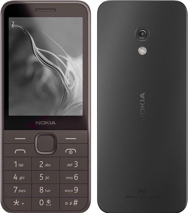 Nokia Smartphone Mobile phone 235 Dual Sim 4G black (2.80", 2 Mpx)