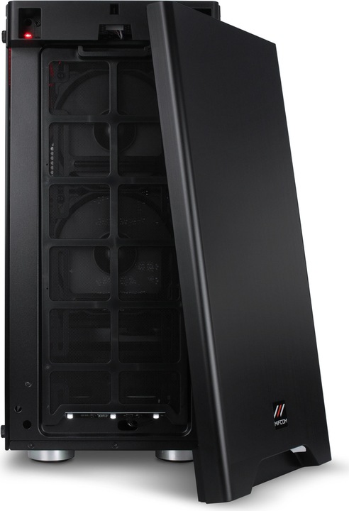 Produktbild Mifcom Savage RTX2080Ti Core i7 (Intel Core i7-9700K, 16 GB, 500 GB, GeForce RTX 2080 Ti)