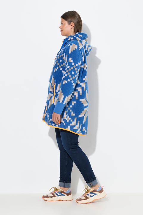 Actual product image Laurasøn Teddy-Sweatjacke, Langarm, Kapuze (44, 46)