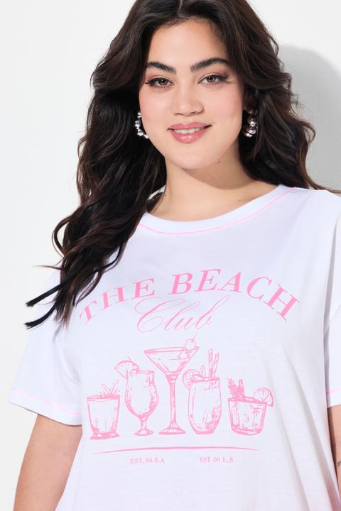 Produktbild Angel of Style T-Shirt, Boxy Fit, Cocktails, Halbarm (44)