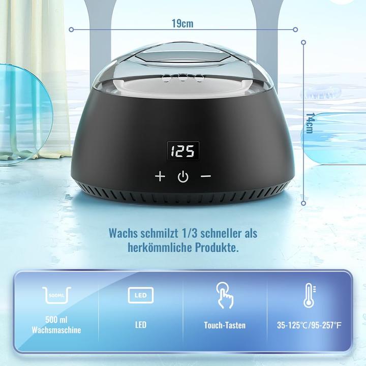 Produktbild Cithot Wachs-Haarentfernungsset (500 ml, 1 x, 400 g)