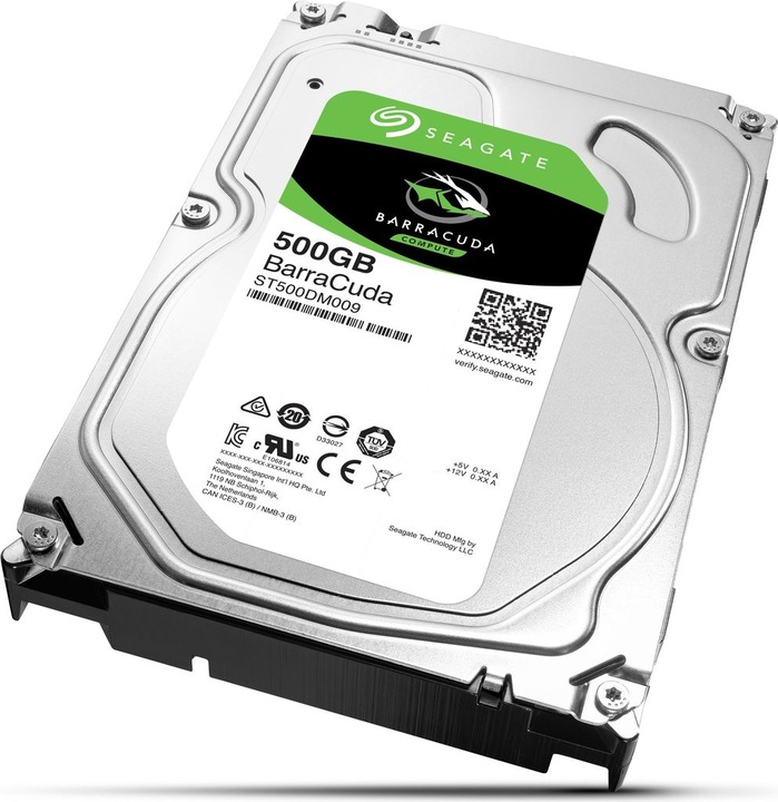 Produktbild Seagate BarraCuda (0.50 TB, 3.5", SMR)