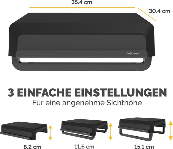 Produktbild Fellowes Bildschirmträger schwarz