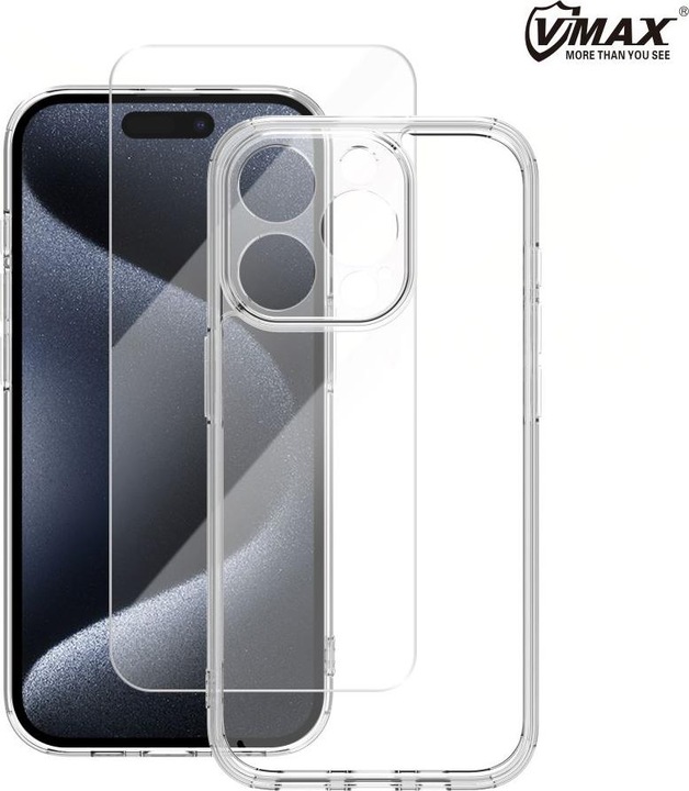 Produktbild Vmax Set Hülle + Glas 2,5D Premium für Samsung Galaxy A54 5G (Samsung Galaxy A54 5G)