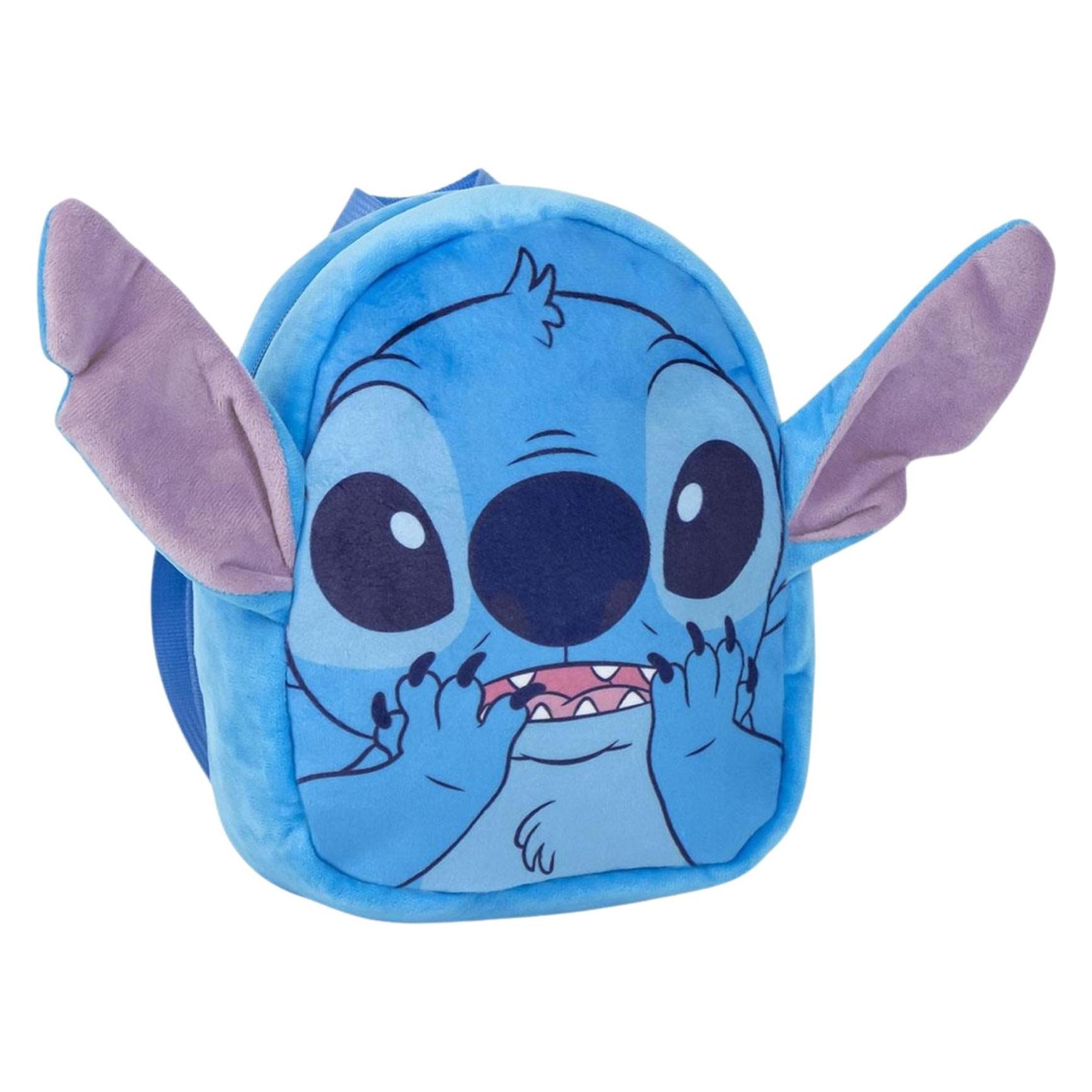 Cerda, Kindergartentasche, Stitch & Angel - Sac à Dos Peluche Enfant - 22x18x8cm, Mehrfarbig