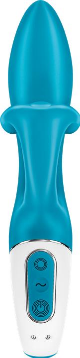 Actual product image Satisfyer Embrace Me Rabbit Vibrator - Turquoise