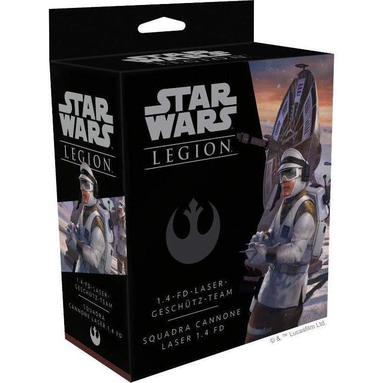 FFG FFGD4611 - 1.4-FD-Lasergeschütz-Team: Star Wars Legion, ab 14 Jahren (Erweiterung, DE-Ausgabe) (Deutsch)