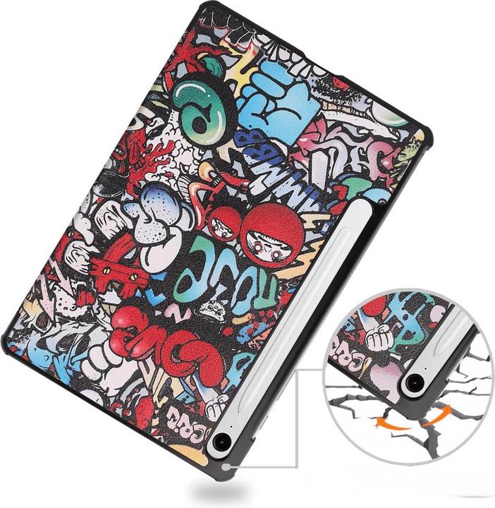 Immagine prodotto Cover-Discount Galaxy Tab S9 FE - Smart Case Tri-fold Fumetto (Galaxy Tab S9 FE, Samsung Galaxy Tab S10 FE)