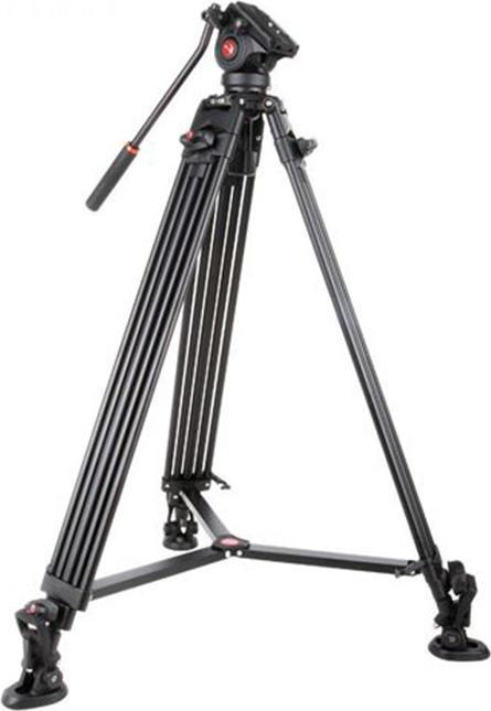 Viltrox Video tripod 188cm aluminum with fluid head (Metal)
