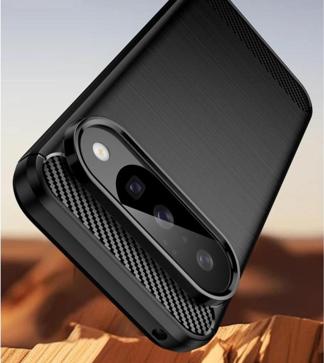 Produktbild Screenguard Carbon Brushed Soft TPU Hülle (Google Pixel 10)