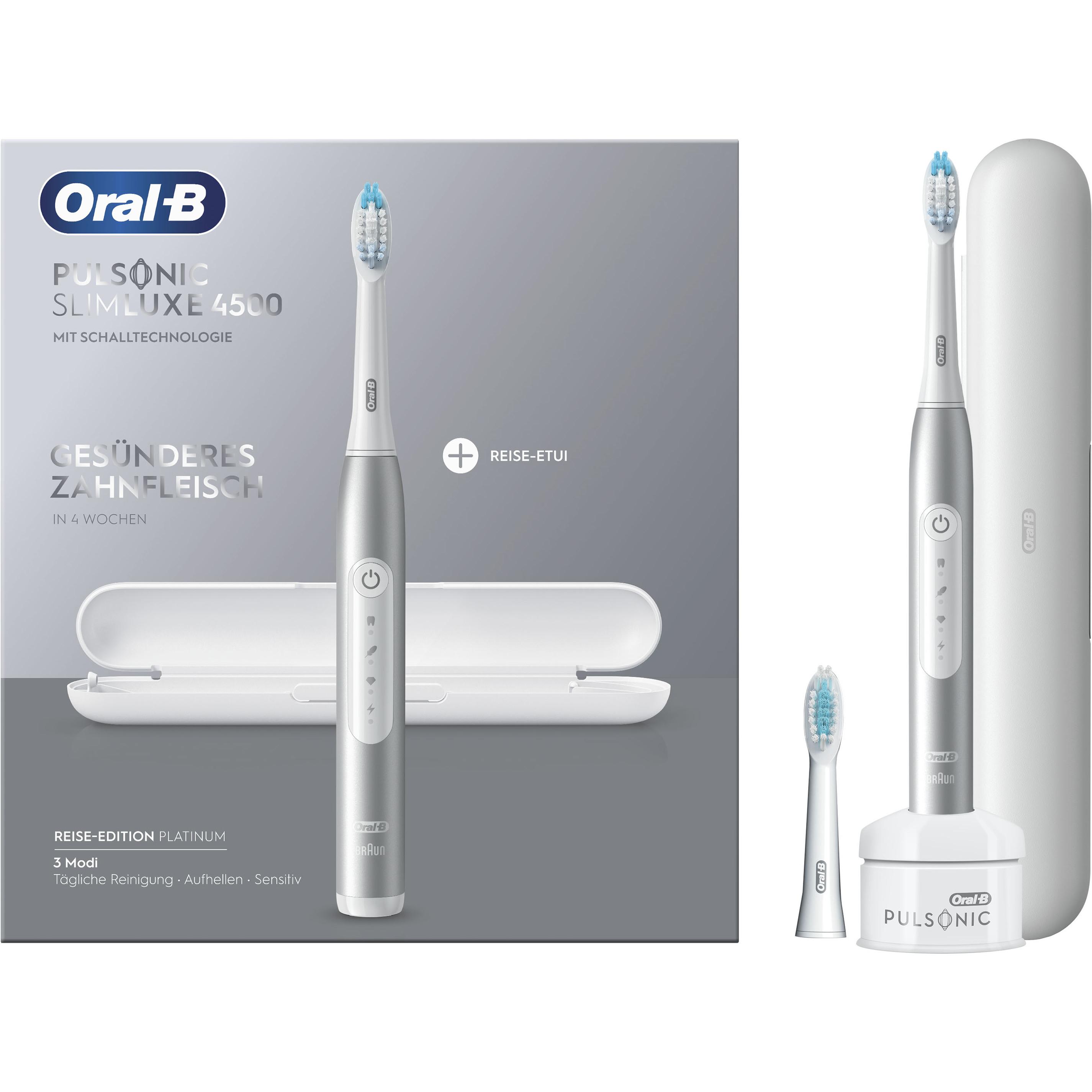 Thumbnail - Oral-B, Elektrische Zahnbürste, Pulsonic Slim Luxe Reise-Edition (Schallzahnbürste)