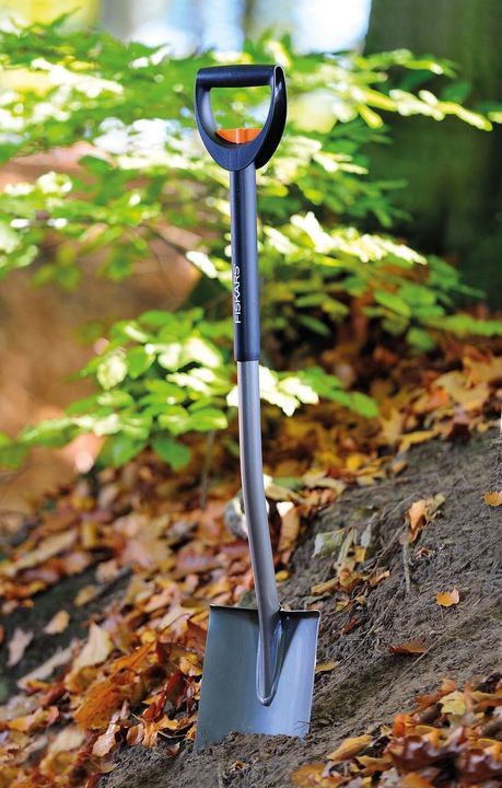 Image du produit Fiskars Bêche de jardin télescopique ronde