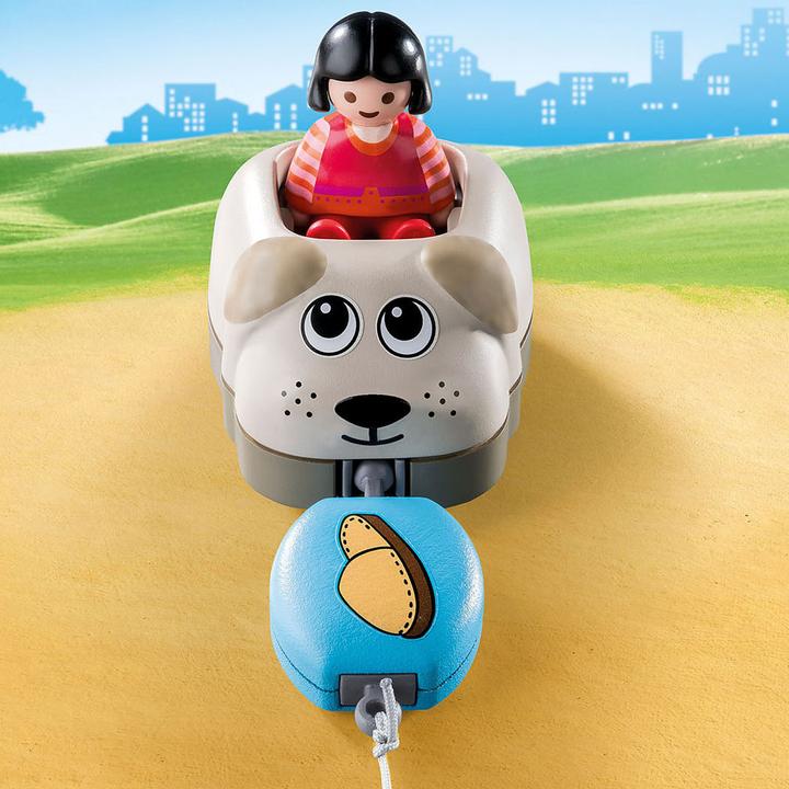 Actual product image Playmobil 70406 Dog train (70406, Playmobil 1.2.3)