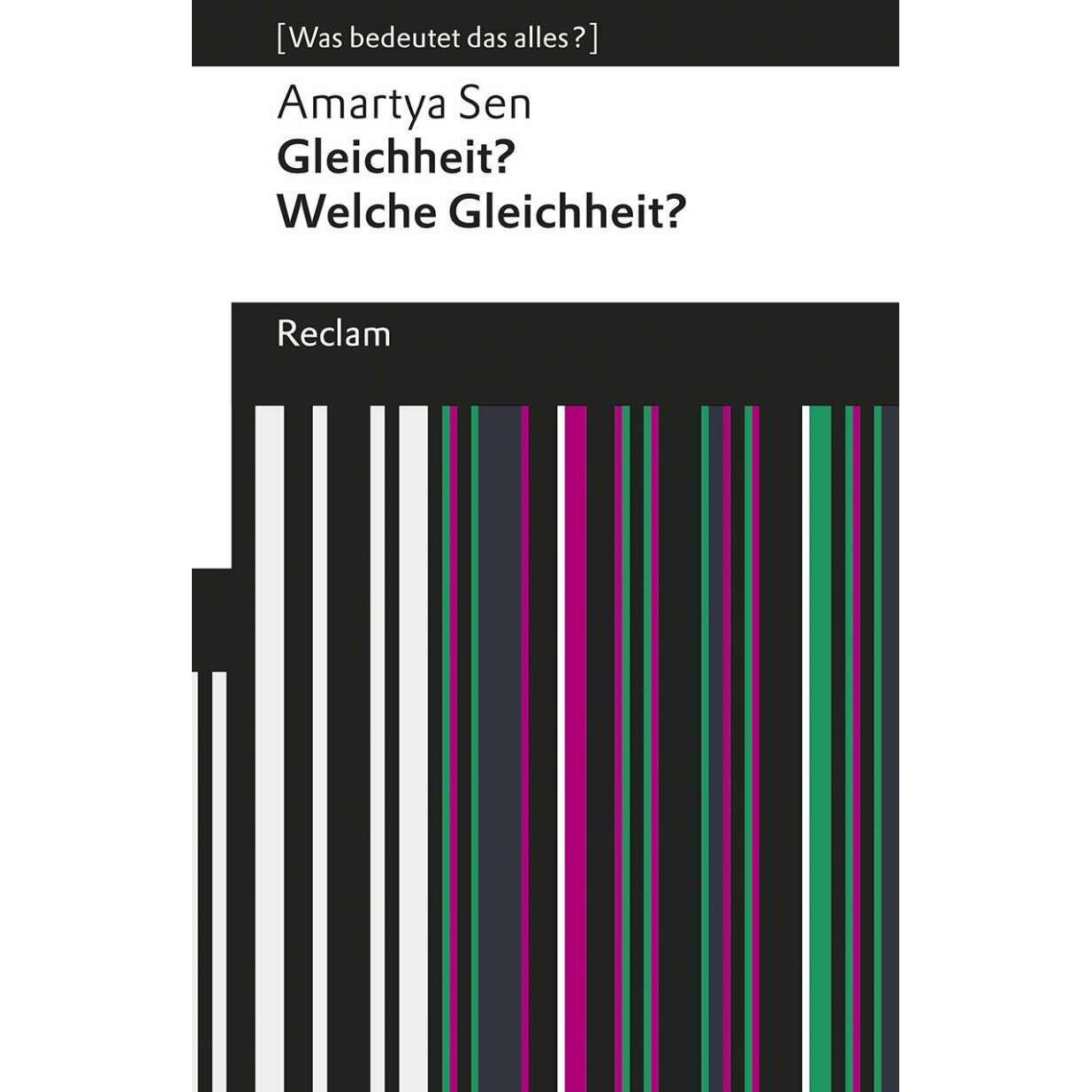 Gleichheit? Welche Gleichheit?, Fachbücher von Amartya Sen
