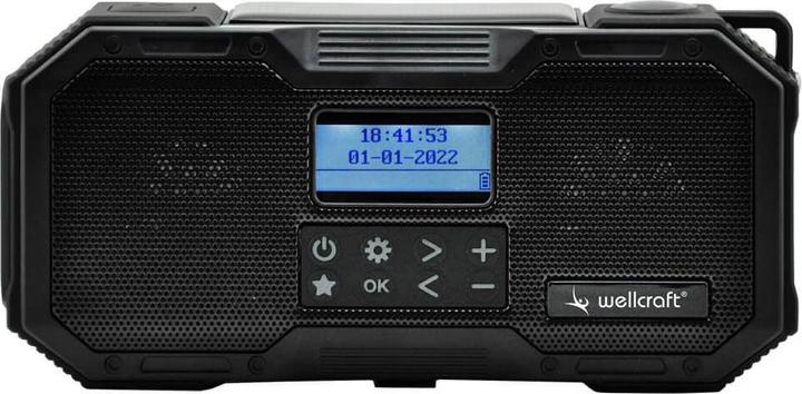 Actual product image Wellcraft DAB/FM emergency radio (FM, DAB+, Bluetooth)
