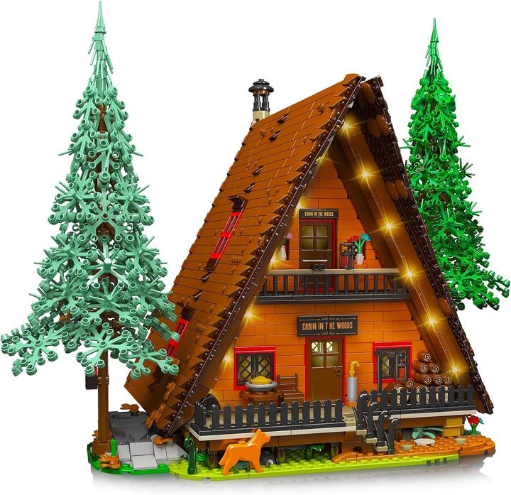 Actual product image Mould King Forest hut