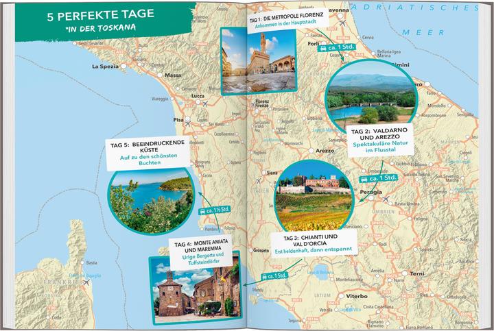 Image du produit OUTDOOR GUIDE Reiseführer Toskana (Allemand, Chapeau Maximilian Flesch, 2025)