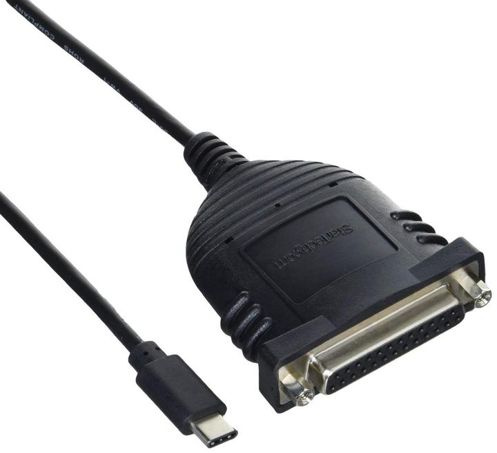 Actual product image StarTech USB-C to Parallel Printer Cable - USB to DB25 - Printer Cable Adapter - USB C Printer Cable - Bus (1.83 m)