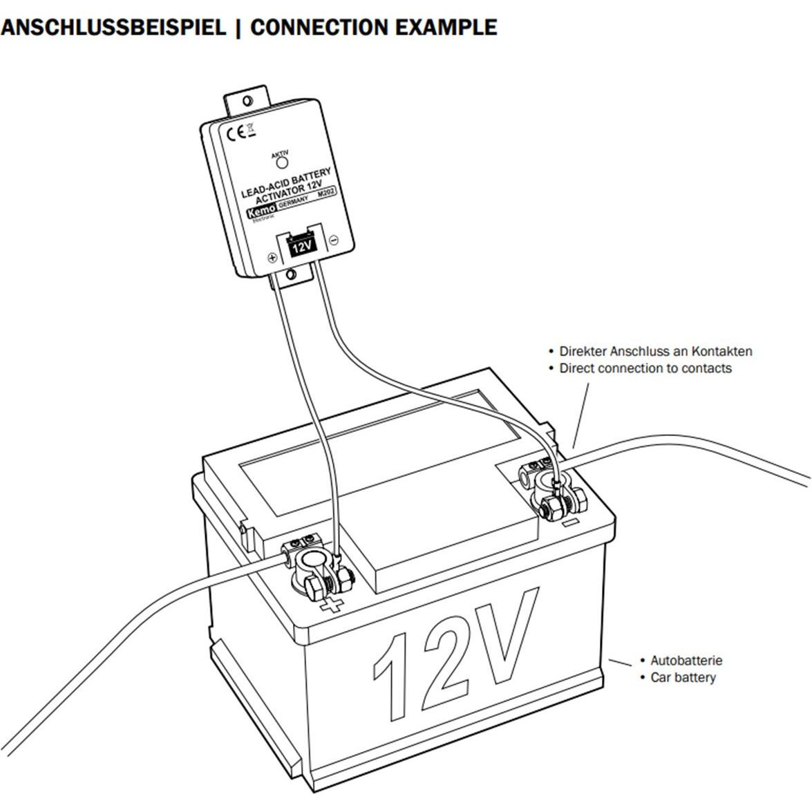 Thumbnail - Kemo, Fahrzeugbatterie Zubehör, Refresher