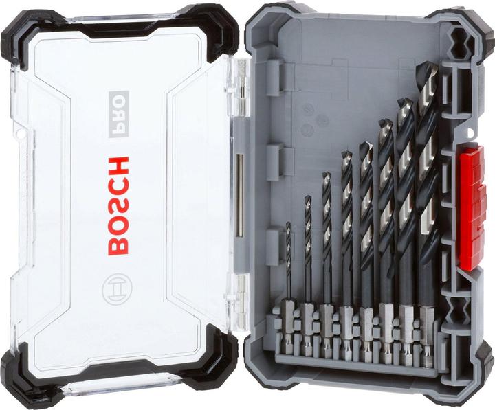 Produktbild Bosch Professional Zubehör PRO Metal HSS-G Impact Spiralbohrer-Set, 8-tlg. (3,0)