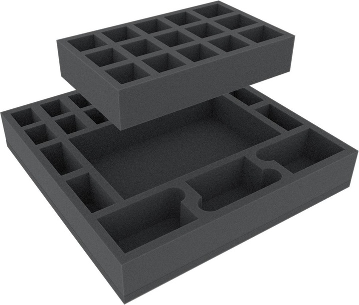 Produktbild Feldherr FH56056 - Schaumstoff-Set für Zombicide: Black Plague, Brettspielbox
