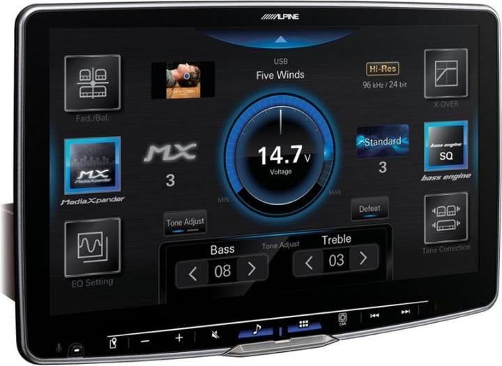 Alpine ILX -F115D (Auto Android, Apple Carplay)