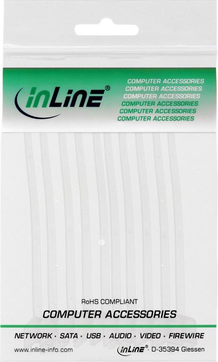 Produktbild InLine 10er Pack ® Staubschutz, für LWL LC-Stecker (Blindmodul)