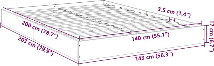 Actual product image vidaXL Kees (140 x 200)