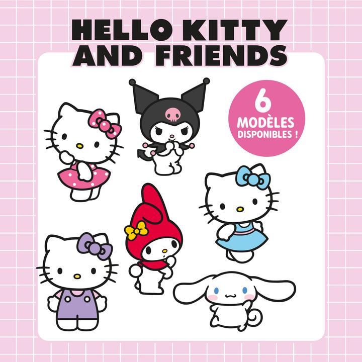 Actual product image Comansi Peluche 7CM HKITTY Modèle choisi aléatoirement